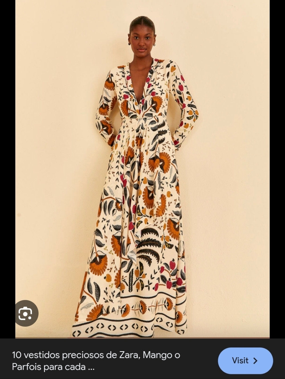 Farm Rio Sand Maxidress - Picture 2 of 2